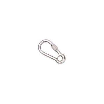 Hook & Snap - Carbine Hook With Eye And Screw