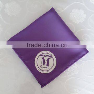 Wholesale table linen Print logo custom cocktail napkin