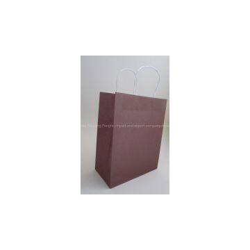 medium colorfulkraft paper bag-brown