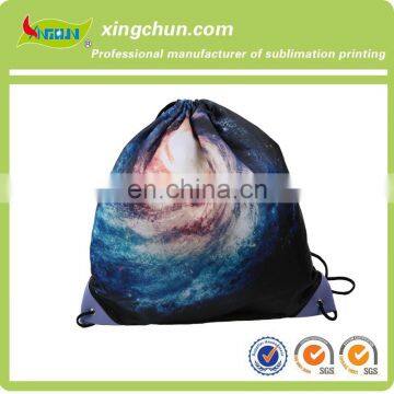 Promotional Durable Custom Polyester Drawstring Bag