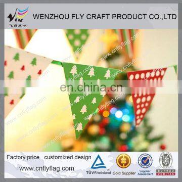 Custom made festival indoor and outdoor decoration bunting flags with cheap price and top quality