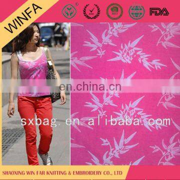 Latest Design Low price Soft colorful polyester knitting fabric