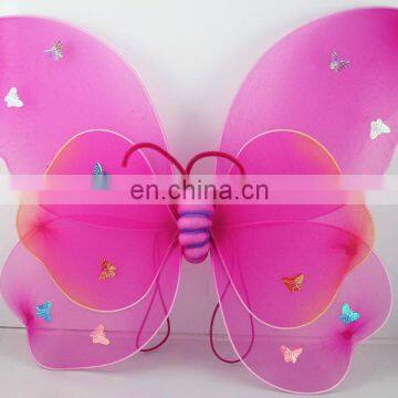 2017 cheap 4pce Set pink butterfly wings