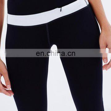Black White Crotch Run Tight Wholesale Women Leggings Tights photo-4