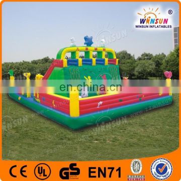 Children Like Best Sell Inflatable Climbing Wall