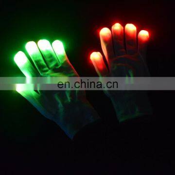 LED flashing gloves lighting up PLG-6