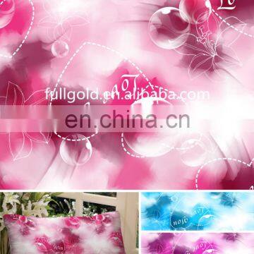 Top Grade Wonderful Pink Color Live Printed Fabric For Upholstery