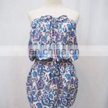 New Fashion short Dress rayon summer beach sexy dress.