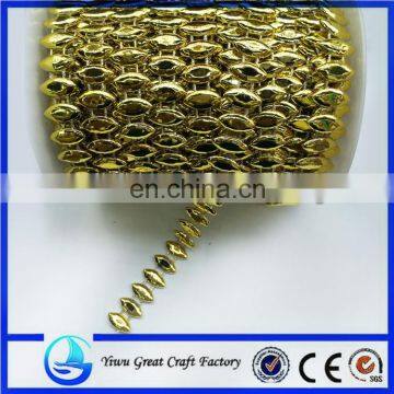 Fashion new electroplating golden horse eye attachment beads bead Christmas tree decoration