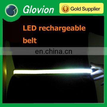 Glovion glowing belt for night walking USB rechargeable flashing belt flashing belt for decoration