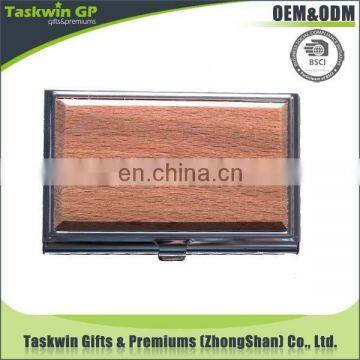 China Wholesale Customized Brand Logo Leather Case for Business Card photo-2