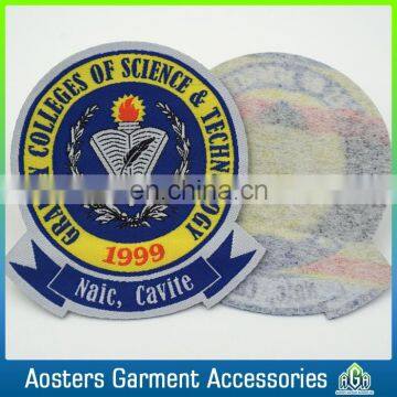 Customized Shape for School Woven Badges ,any Size and Color Custom photo-6