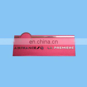 2015 New Product custom Fashionable Metal Nameplate