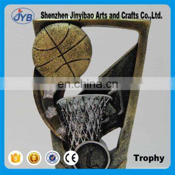 Silver Golden Basketball Trophy Creative Resin Decoration Wholesale of Arts and Crafts photo-2