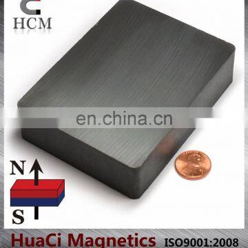 Ferrite Magnets Block 4"X3"X1" Hard Ceramic Magnet Block