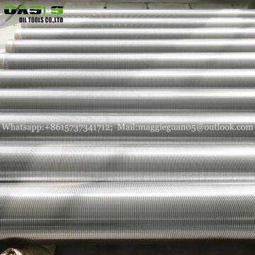 6 5/8'' Water Well Screen for Deep Water Well Drill Slot Wedge Wire Thread/plain END Connecttion photo-4