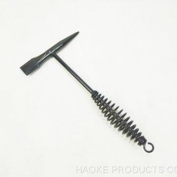 Carbon Steel Materials Hand Chipping Welding Hammer with Spring Handle