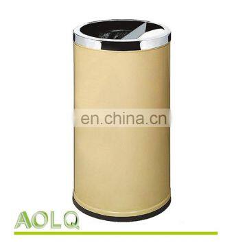 Factory sales stainless round shape toilet waste bin,public waste bin