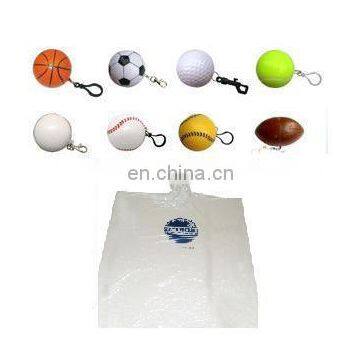 Promotional poncho ball cheap poncho ball