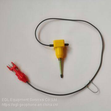 Single geophone 4.5Hz Vertical with Split Spring Connector