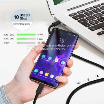 KCC019 10 Gbps USB 3.1 Type-C To C Gen 2 Cable With 4K Video and 100W Power Delivery photo-4