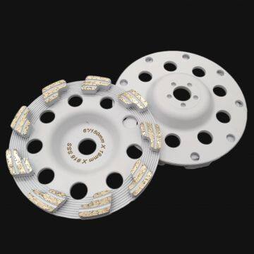 Diamond Grinding Cup Wheel on Concrete Floor of Arrow Section photo-4