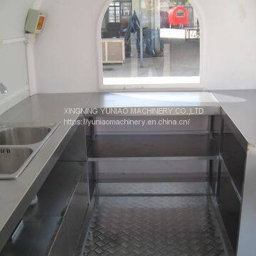 New Design Mobile Food Cart With Kitchen Equipment for Sale FR250KC photo-4