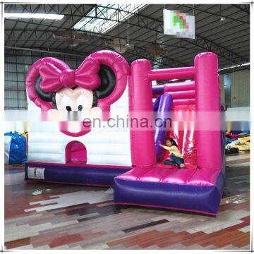 Guangzhou Factory Direct Sale Pink Jumping Castle, Children Inflatable Bouncer Castle