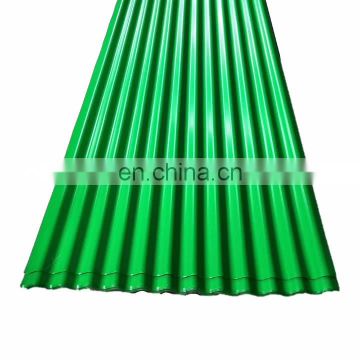 Low price 12 ft 20 ft corrugated metal colored roofing sheets panels with good heat resistant