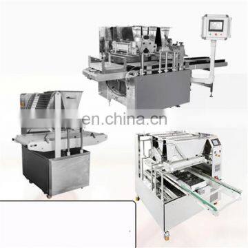 Полностью автоматическая трехцветная машина для изготовления печенья с большой емкостью, машина для формования печенья photo-7