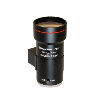 3.0 megapixel lenses 12-120mm 1/1.8\