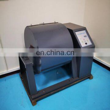 Los Angeles aggregate abrasion testing machine with abrasive steel balls
