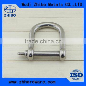 Sale Stainless Steel High Polished Wide d Shackle Made in China photo-2