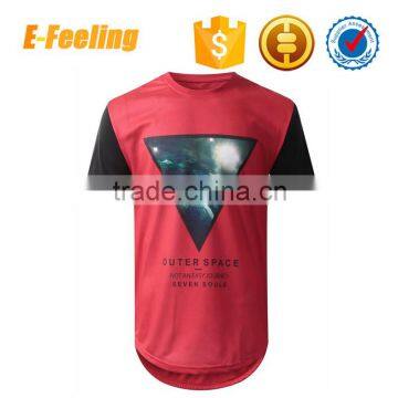 custom digital printing poloyester t-shirt wholesale