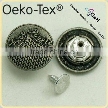 Customized Jeans Button photo-1