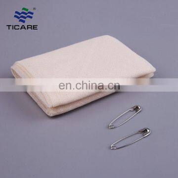 First aid disposable surgical customized cotton non woven triangular bandage