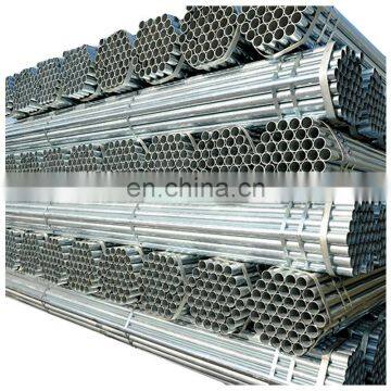 Factory price ASTM A53 API 5L grade B round hollow mild carbon steel galvanized seamless pipe