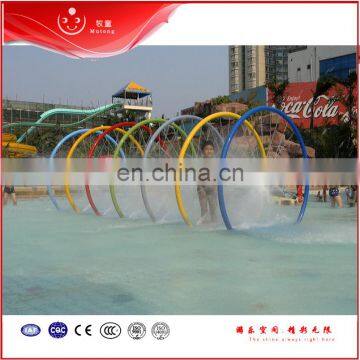 Aqua Rainbow Spray Water Equipment For Kids Play In Splash Park
