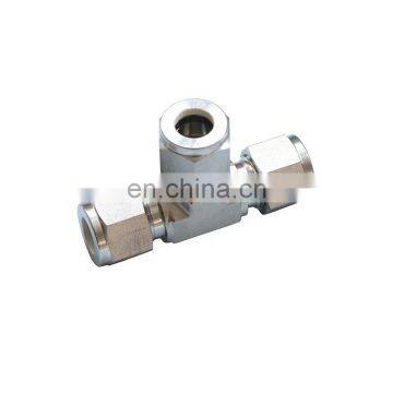 Leak-Free Compression Tee Compression Elbow Double Ferrule Compression Tube Fitting Reducing Union Tee photo-5