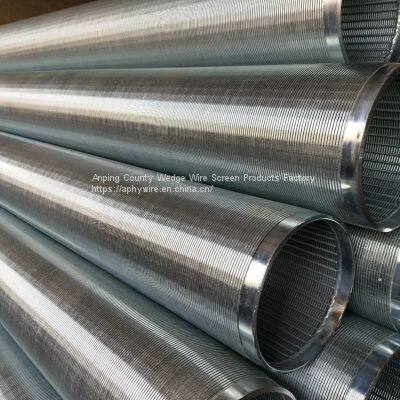 Low carbon Galvanized Johnson screen tube