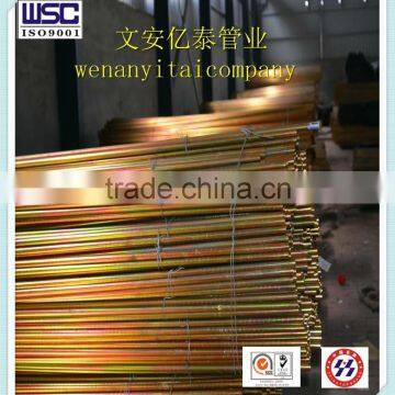 40mm galvanized metal pipe wall thickness 1.3mm