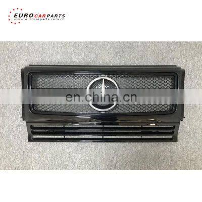 Front Grille for G-class W463 G350 G450 G500 G55 G63 Grille 1999-2017year Abs Material Black Grille For G63 G65 photo-3