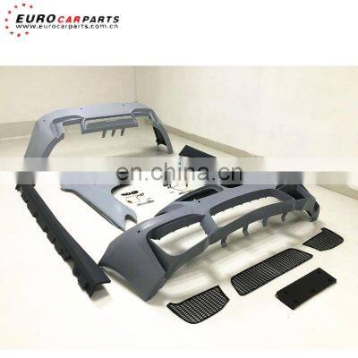 5 Series F10 F18 to M4 Look Body Kit Full Set With Front Bumper Fender Ducts Rear Bumper for F10 to M3 M4 Look