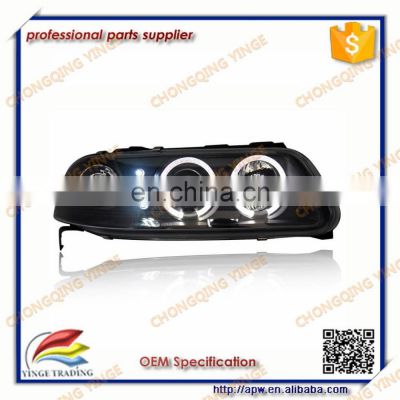 LED Angel Eyes Head Light for VW GOL 2003- 2007