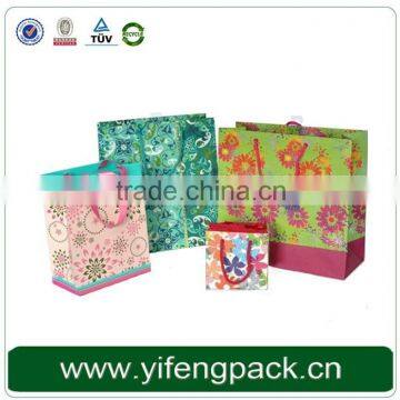 Gift Custom Luxury Wholesale Reusable Foldable Paper Shopping Bag