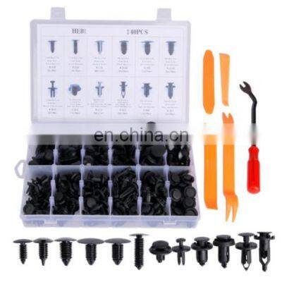 240 PCS 12 kinds fixing clips screw kit Panel Universal Mixed Auto Fastener Clip Kit