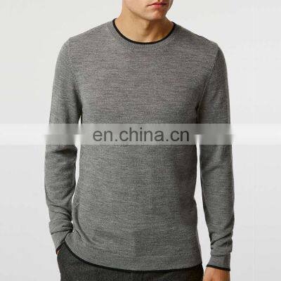 Basic Style Mens Italian Cashmere Merino Wool Sweaters