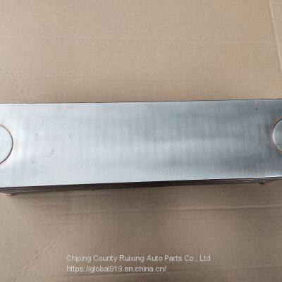 for KOMATSU Stainless Steel Oil Cooler Core 6261-61-2110 650-8 6218-61-2110