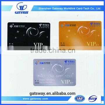 Embossed Colorful PVC Business Card Matt Plastic Pvc Business Card