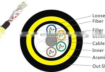 24 Core Single Mode Fiber Optic Cable Indoor Outdoor photo-4